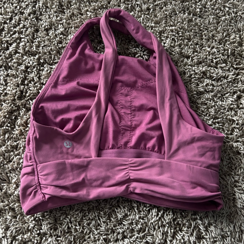 Lululemon Athletica Mauve Sports Bra